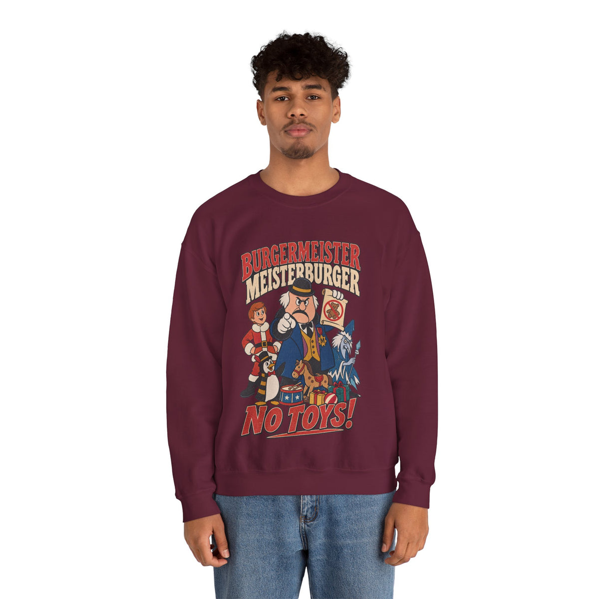 Meisterburger 'No Toys!' Crewneck Sweatshirt