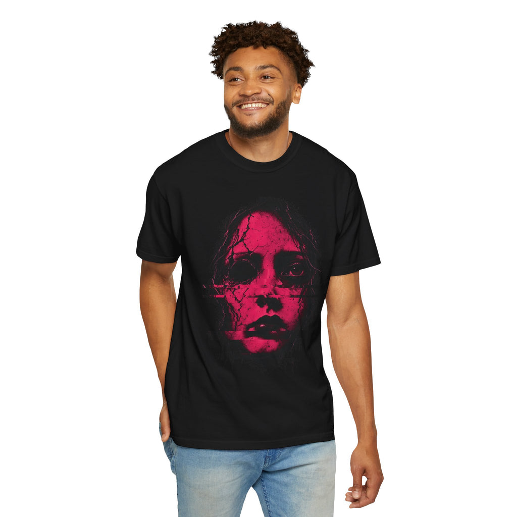 Distorted Dark Portrait Tee