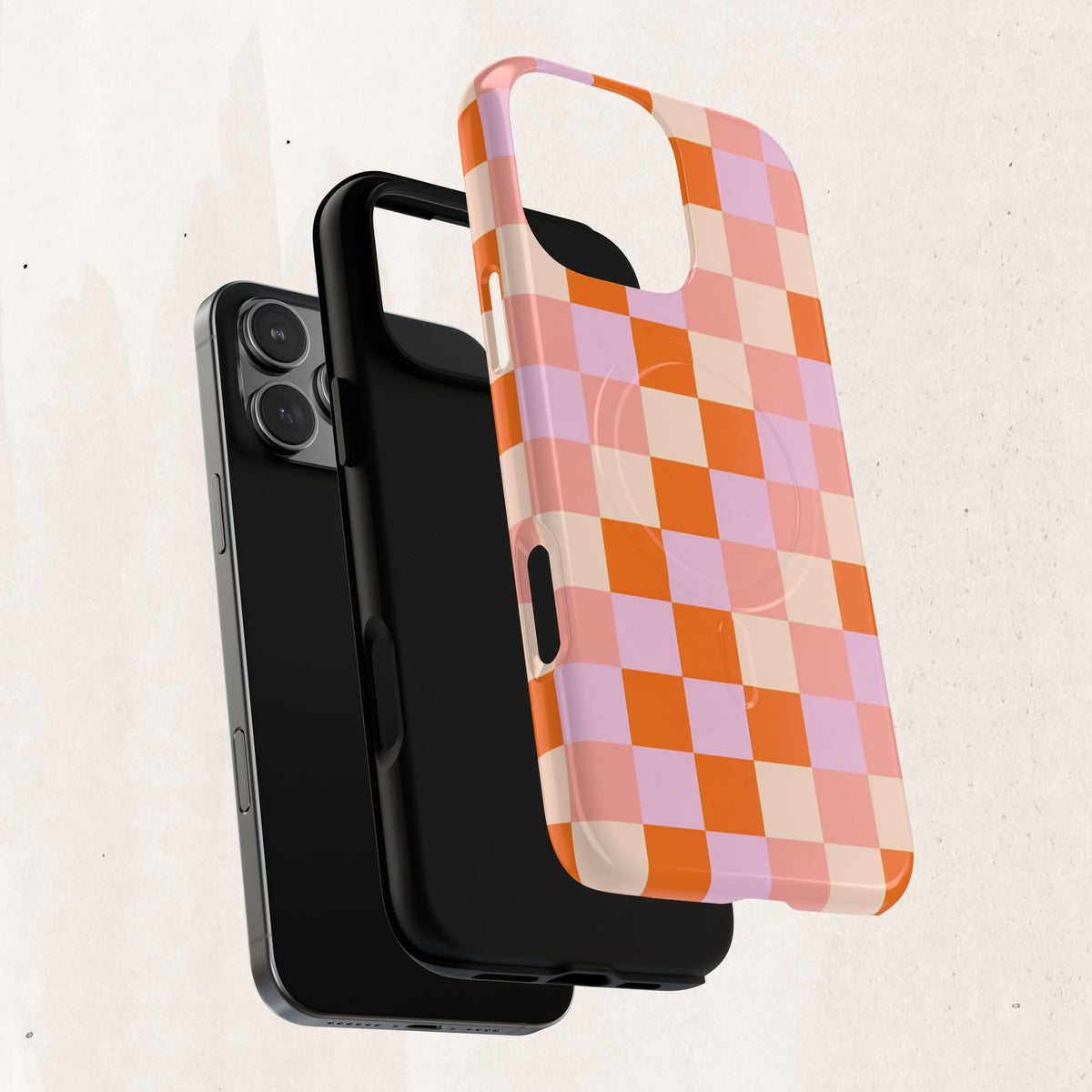 Checkerboard Magnetic Phone Case