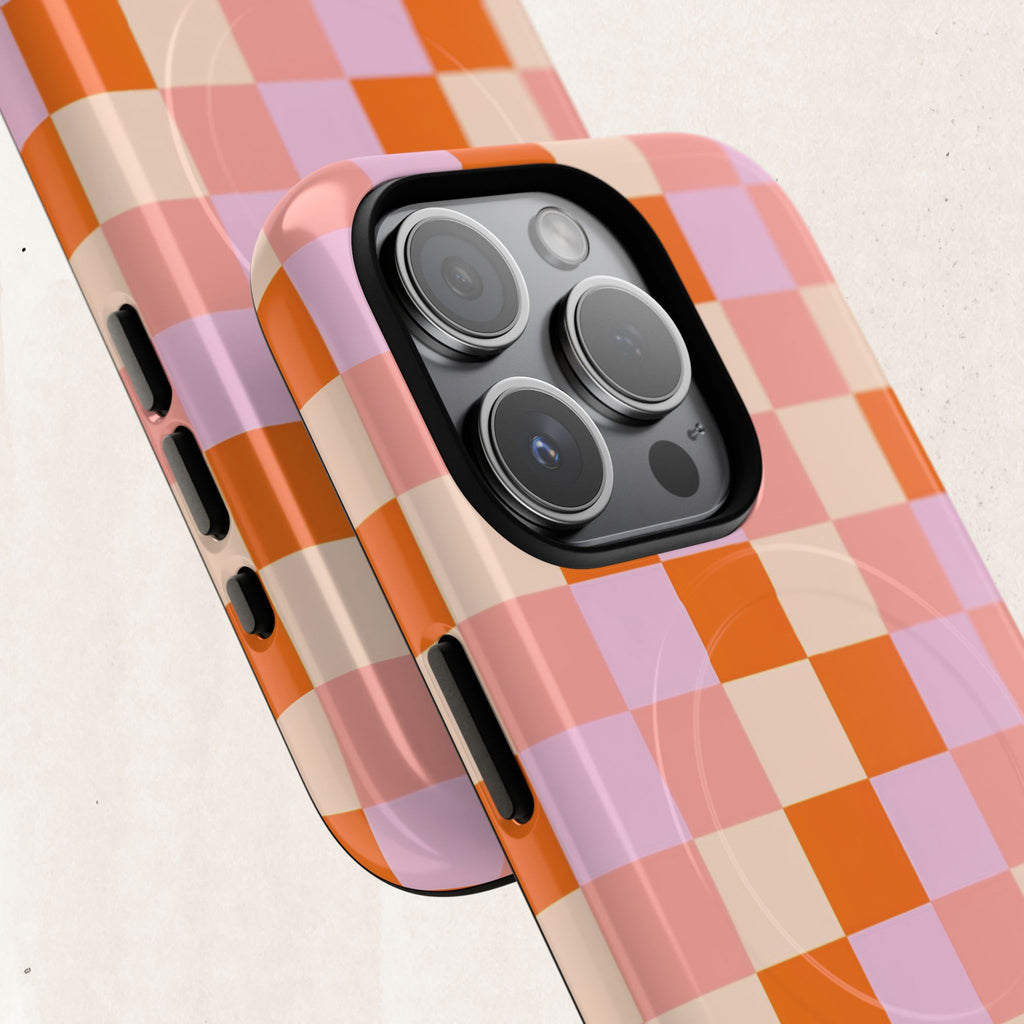 Checkerboard Magnetic Phone Case