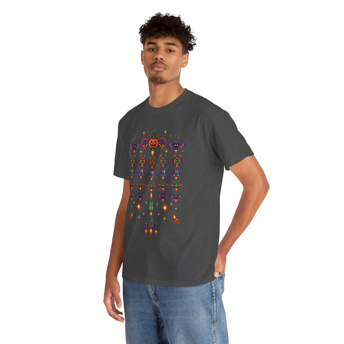 Halloween Galaga Graphic Tee