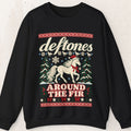 Deftones Around the Fir Christmas Crewneck Sweatshirt – Black