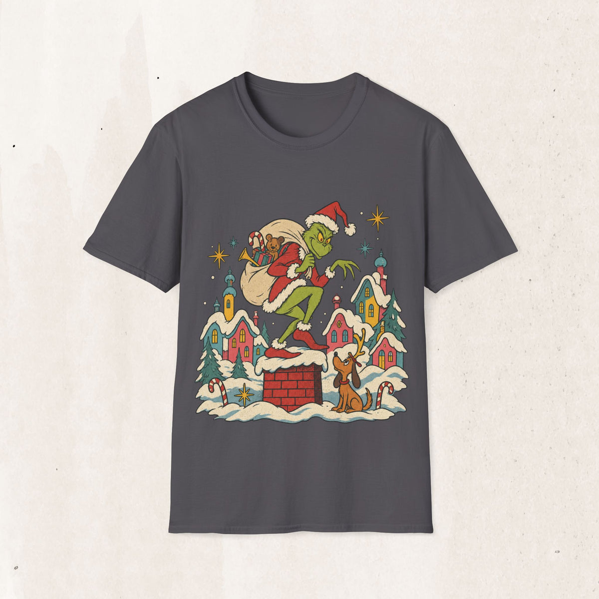 The Grinch Who Stole Christmas Graphic Tee