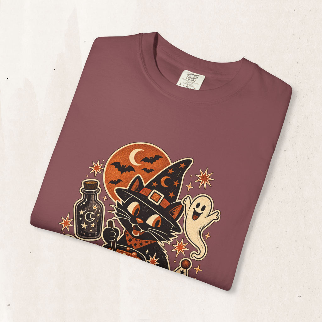 Halloween Cats & Pumpkins Tee