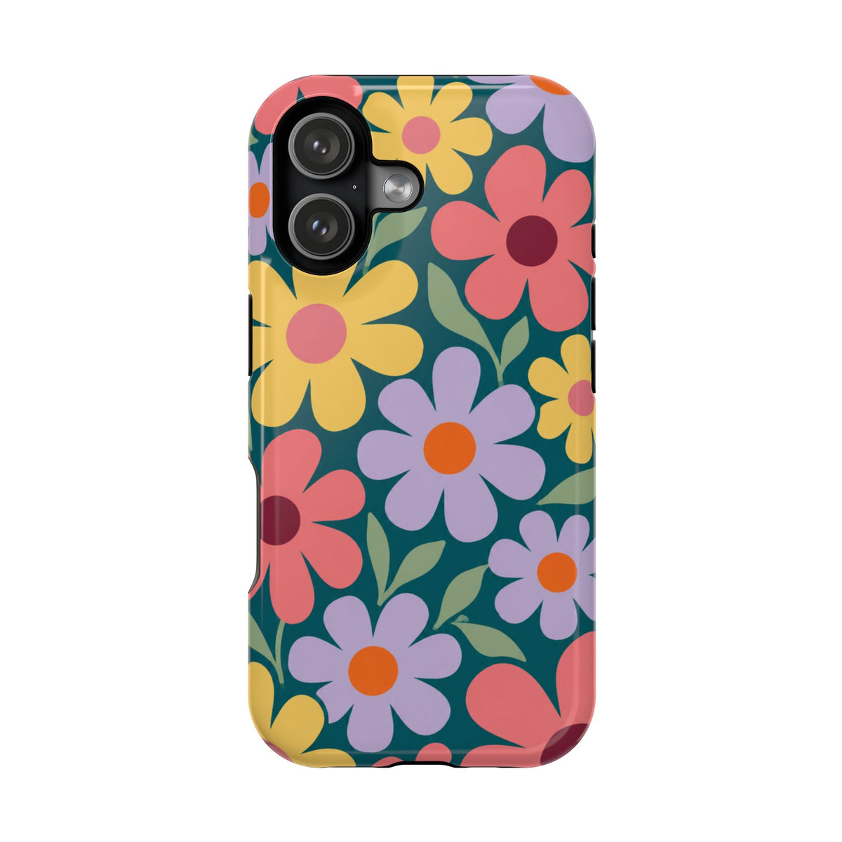 Retro Floral Phone Case, alternate view