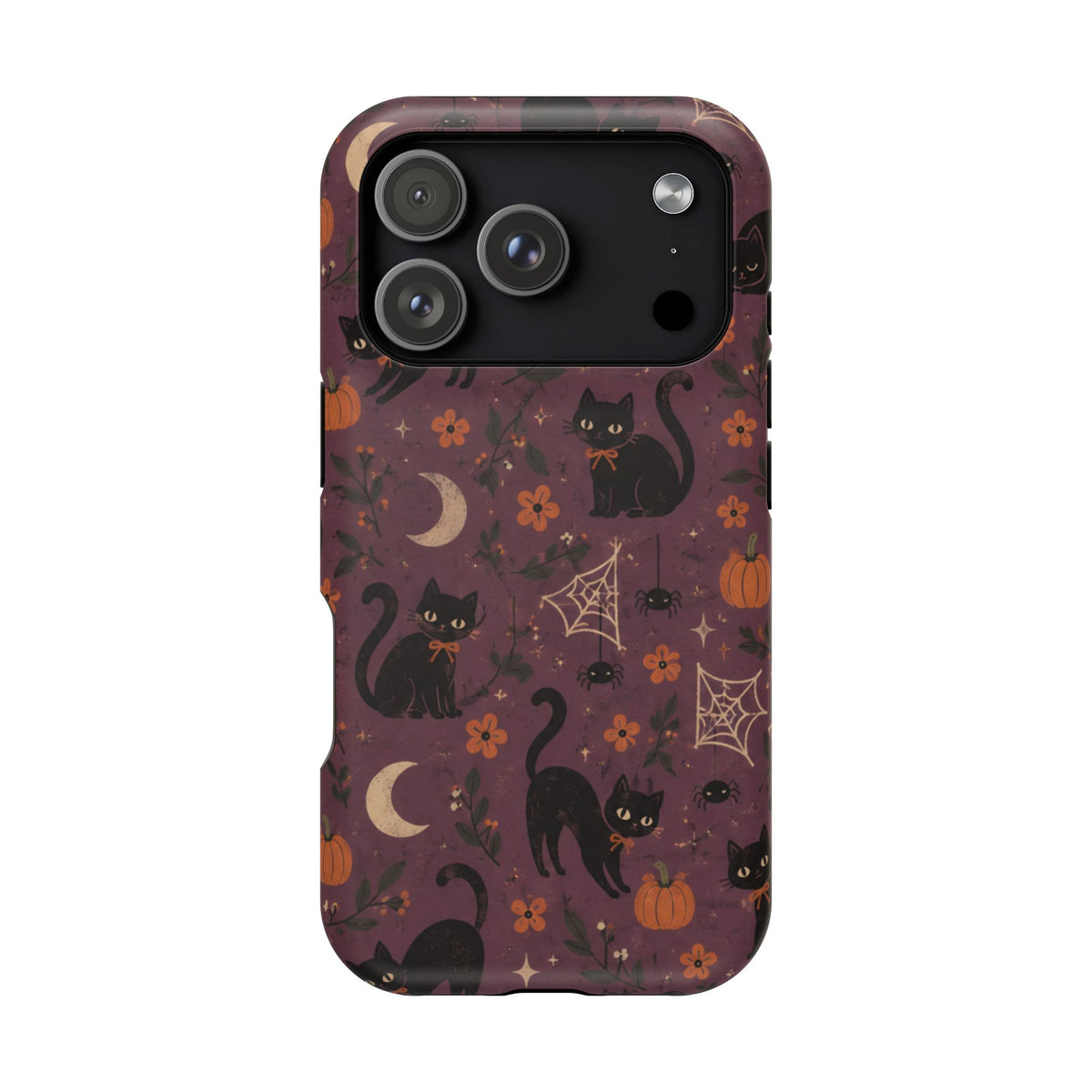 Halloween Black Cat MagSafe Phone Case, alternate view