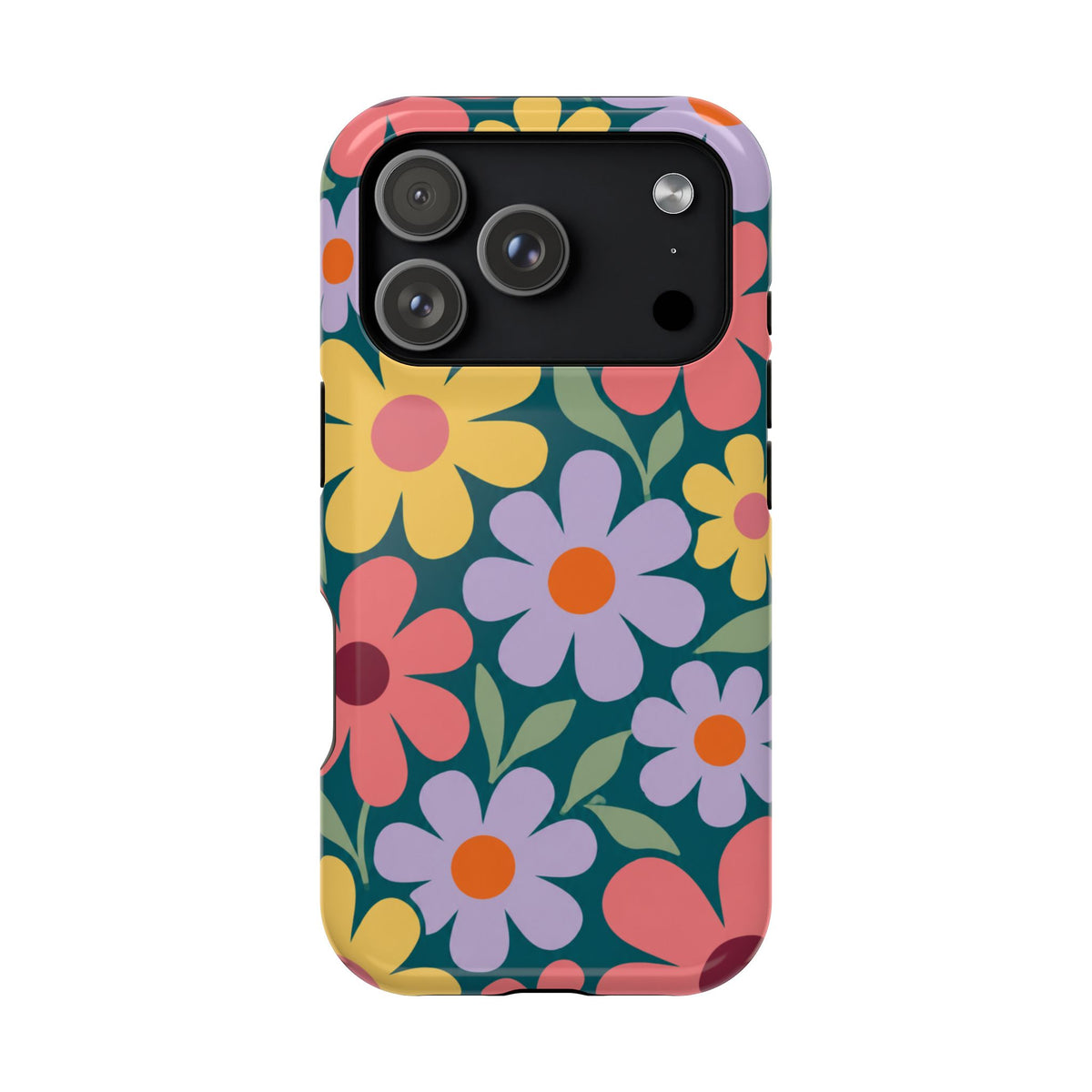 Retro Floral Phone Case, alternate view