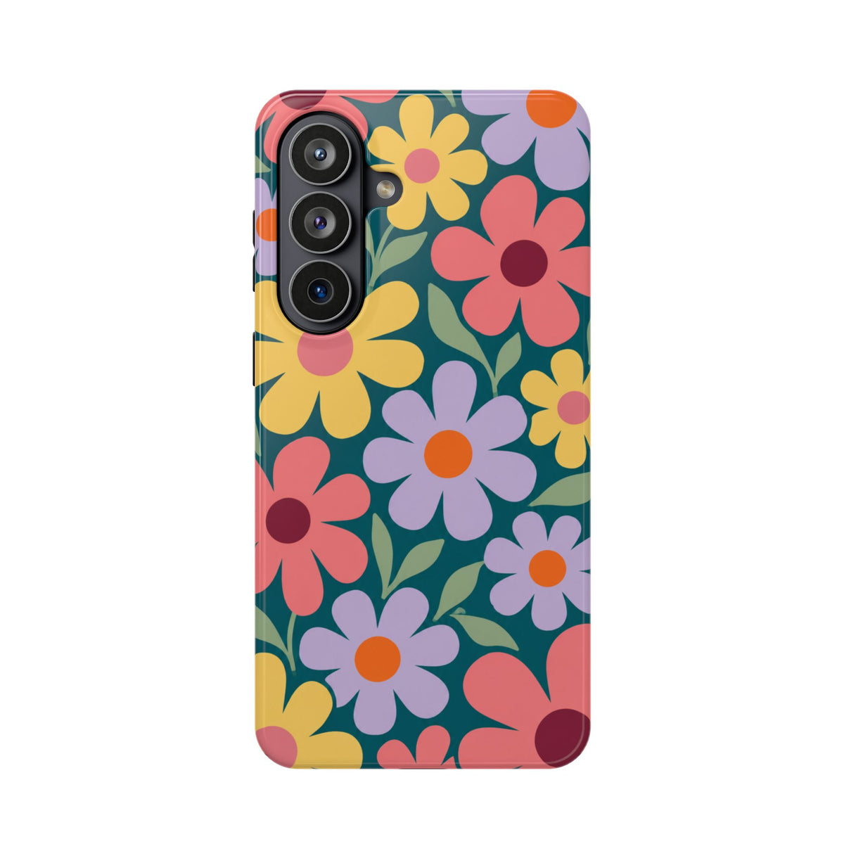 Retro Floral Phone Case, alternate view