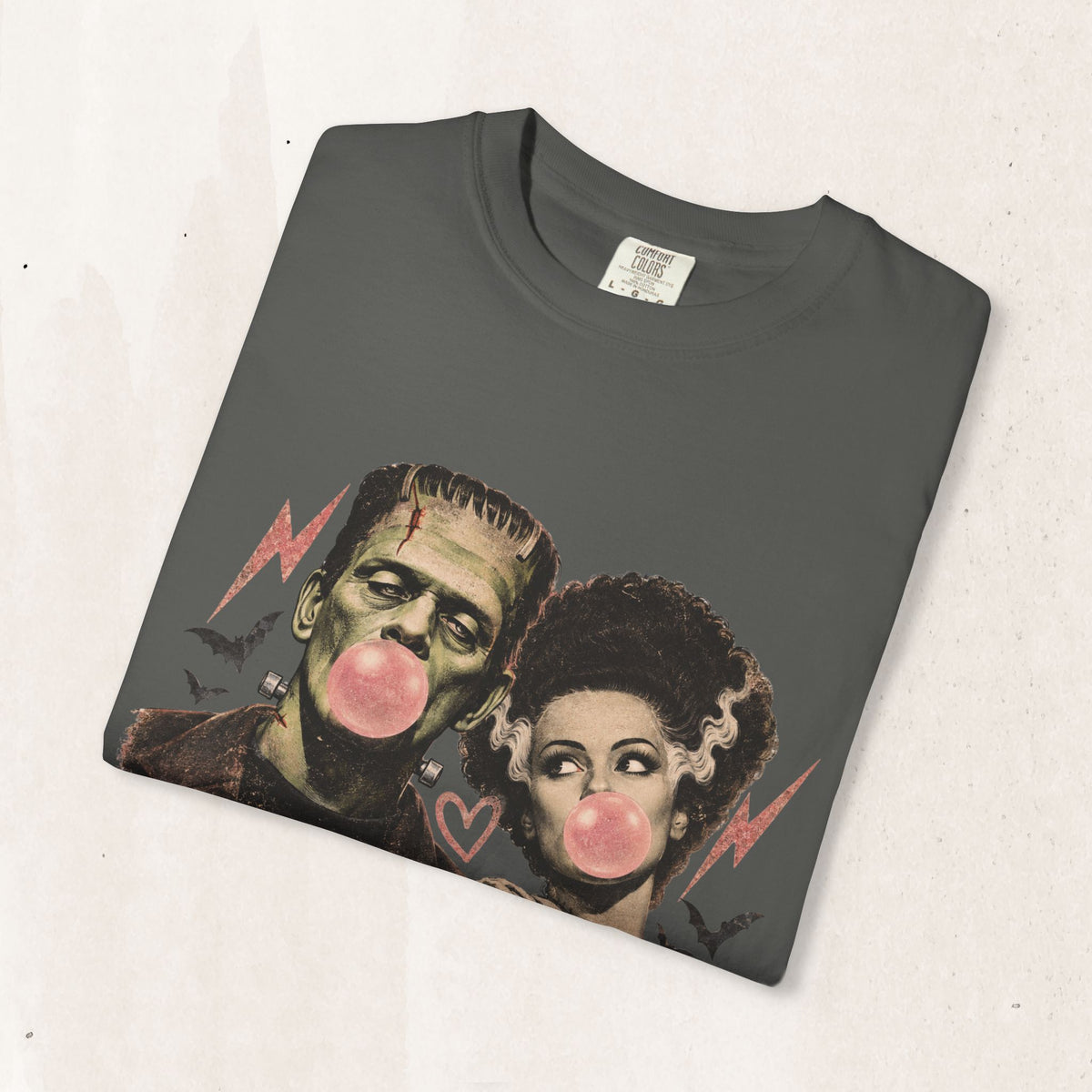 Frankenstein & Bride Bubblegum Vintage Tee