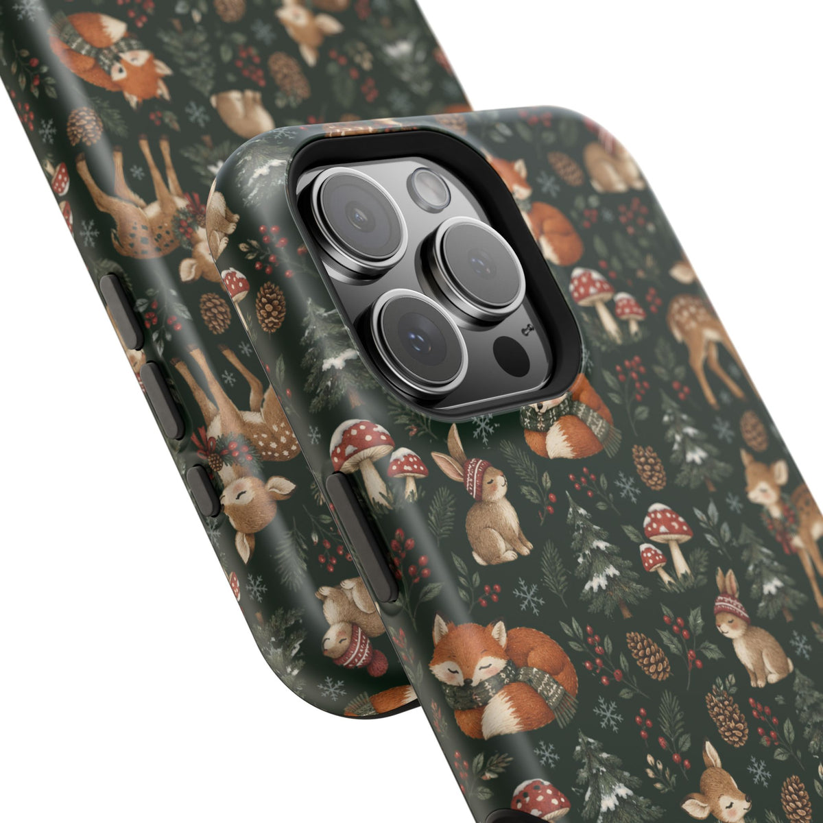 Woodland Fox & Deer MagSafe Phone Case, alternate view