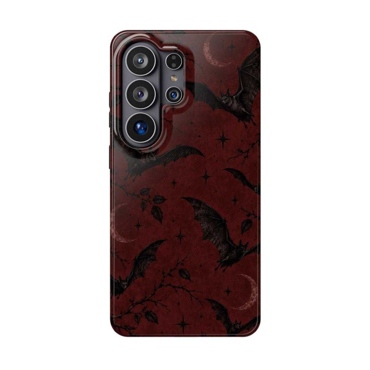 Gothic Bat Moon Magnetic Phone Case, alternate view