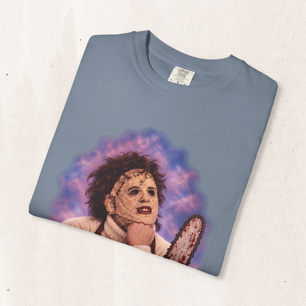 Leatherface 80's Portrait Tee