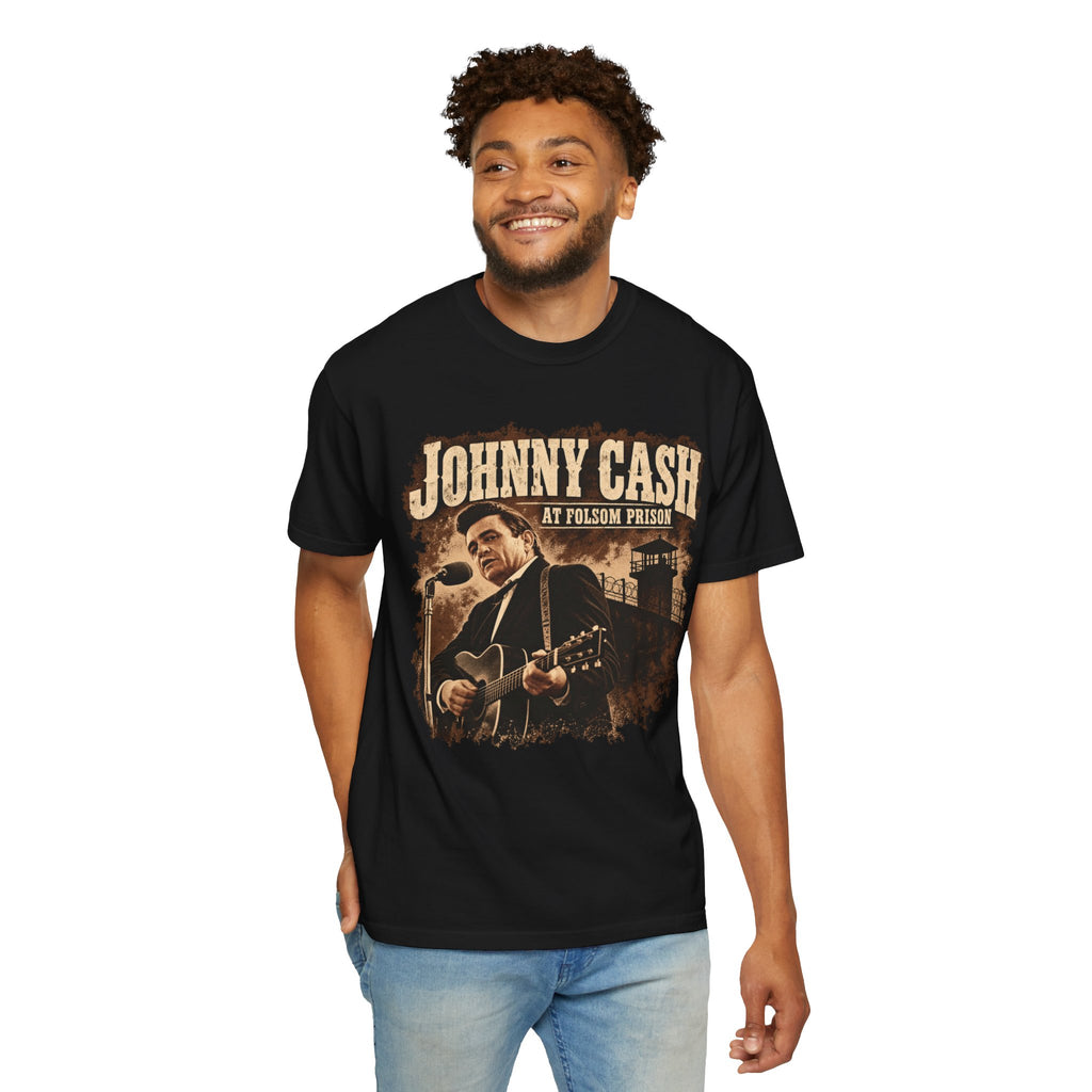 Johnny Cash 'At Folsom Prison' Vintage Graphic Tee