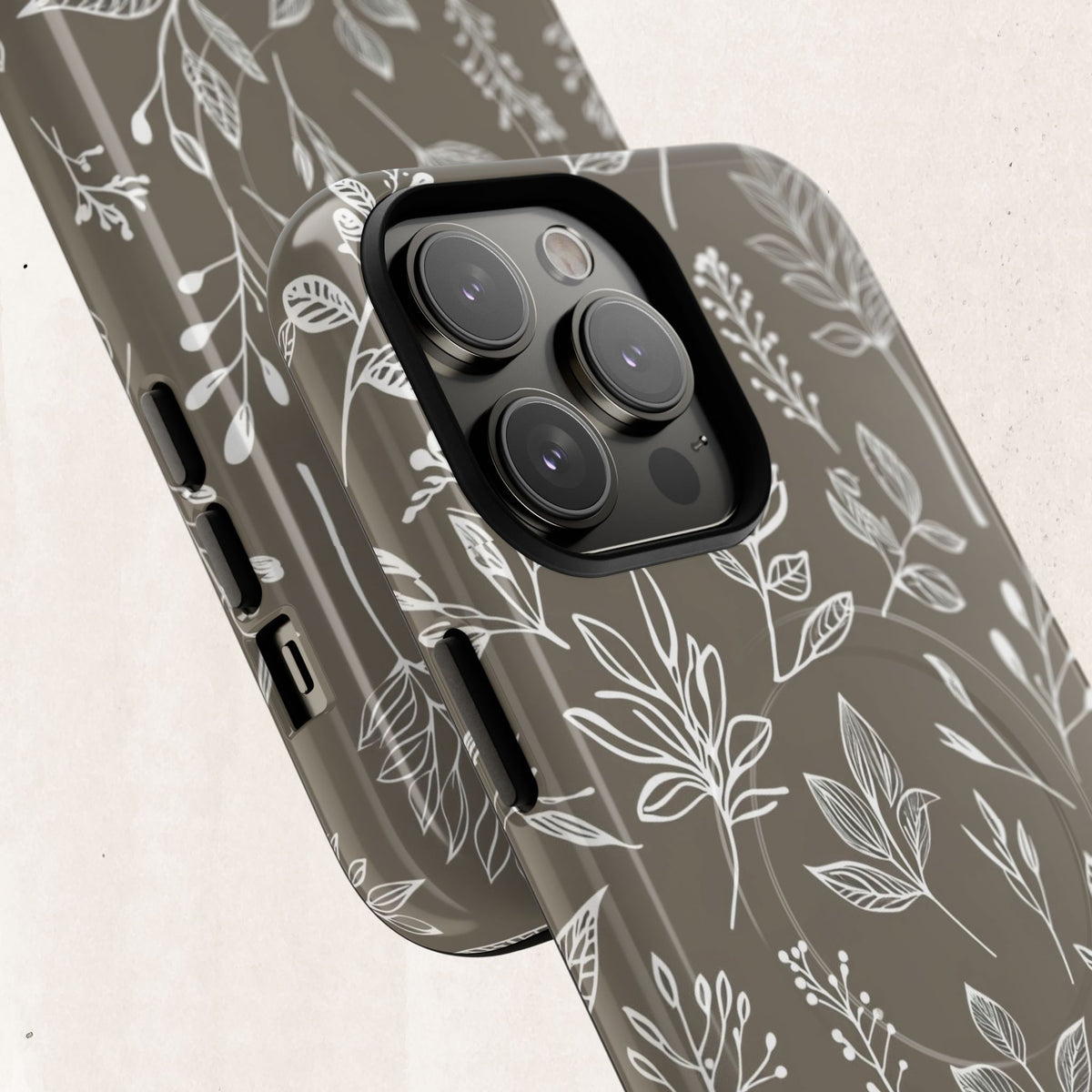 Botanical Leaf Tough Magnetic Phone Case