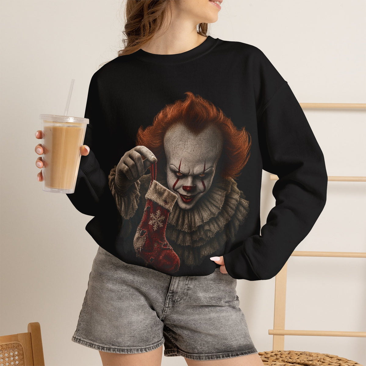 Pennywise Christmas Crewneck Sweatshirt