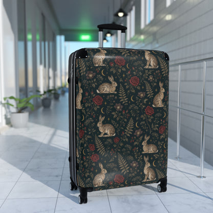 Vintage Rabbit & Rose Luggage