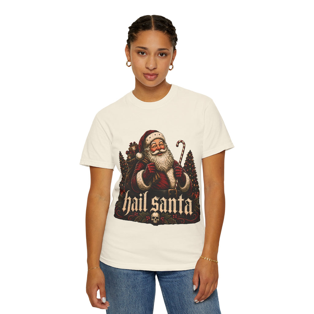 Hail Santa Vintage Graphic Tee