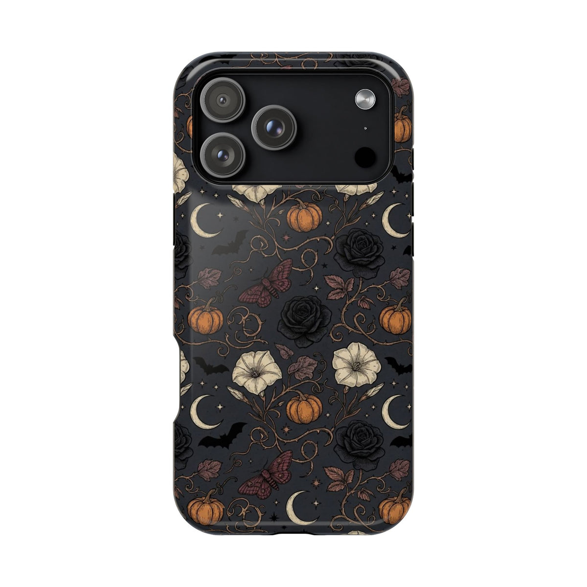 Halloween Floral Magnetic Phone Case, alternate view