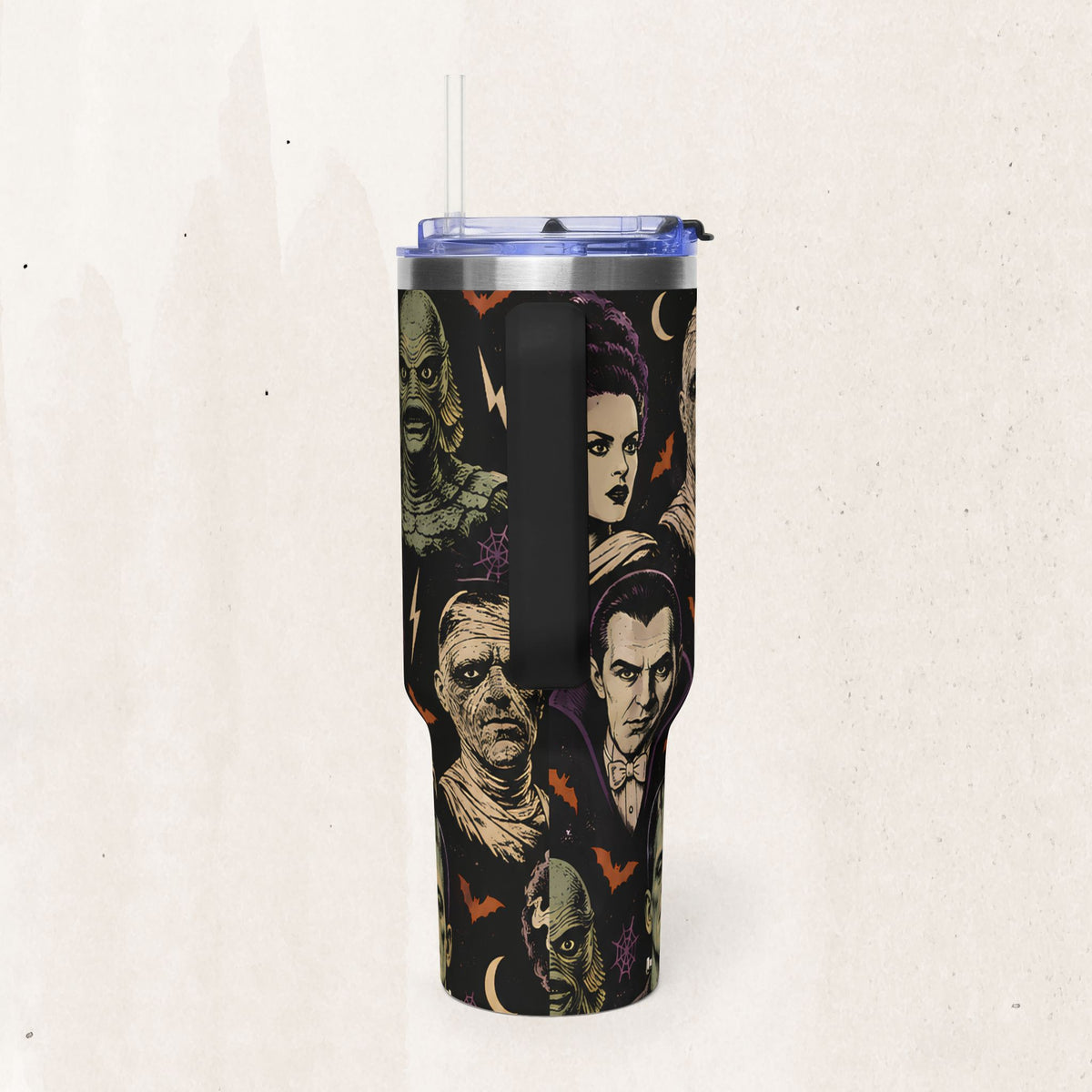 Universal Monsters Tumbler (40 oz) in Black, alternate view
