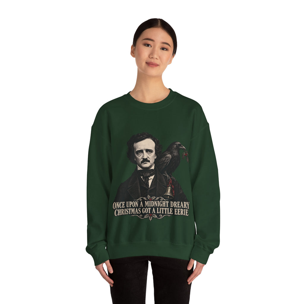 Edgar Allan Poe Christmas Crewneck Sweatshirt