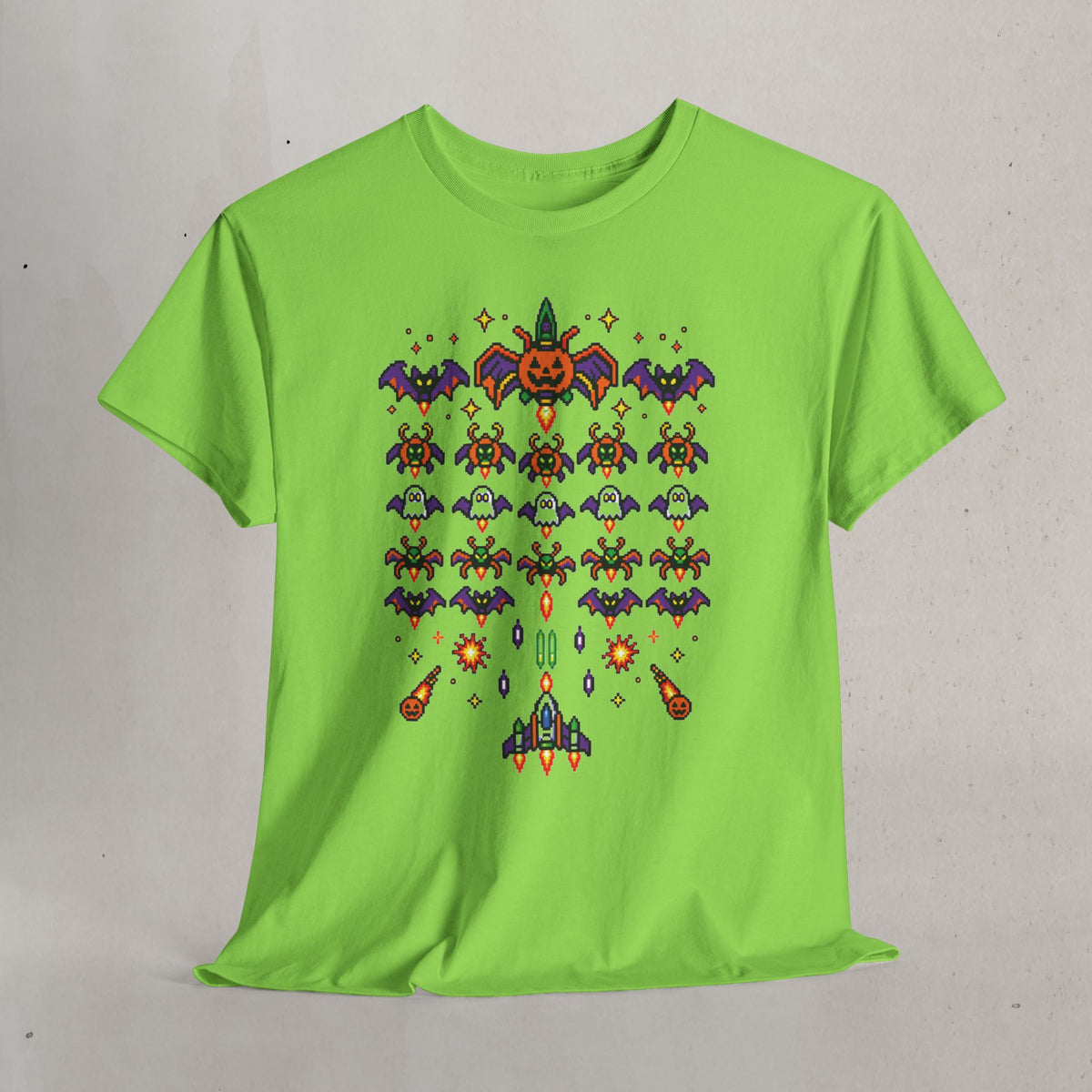 Halloween Galaga Graphic Tee