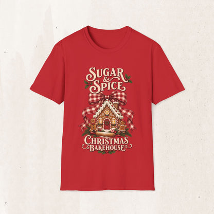 Sugar & Spice Gingerbread Christmas Tee