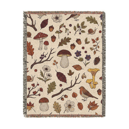 Autumn Forage Woven Blanket