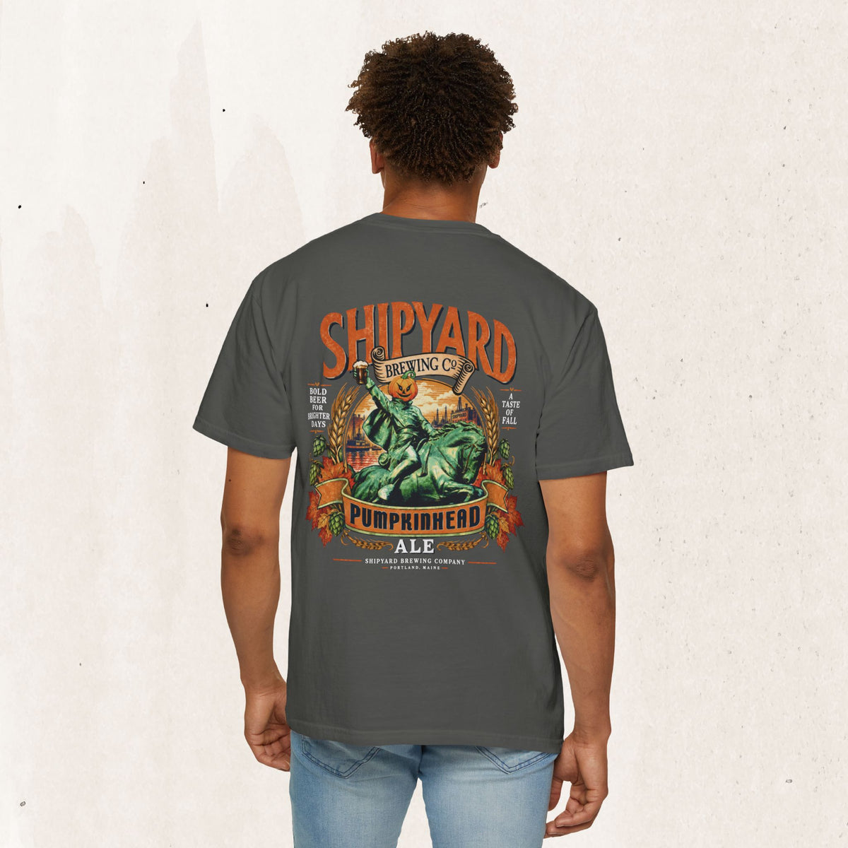 Shipyard Brewing Co Pumpkinhead Ale Tee