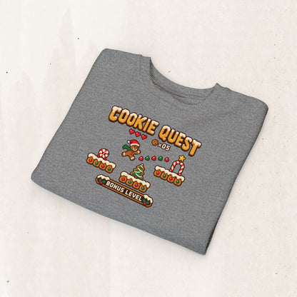 Christmas Cookie Quest Toddler Sweatshirt