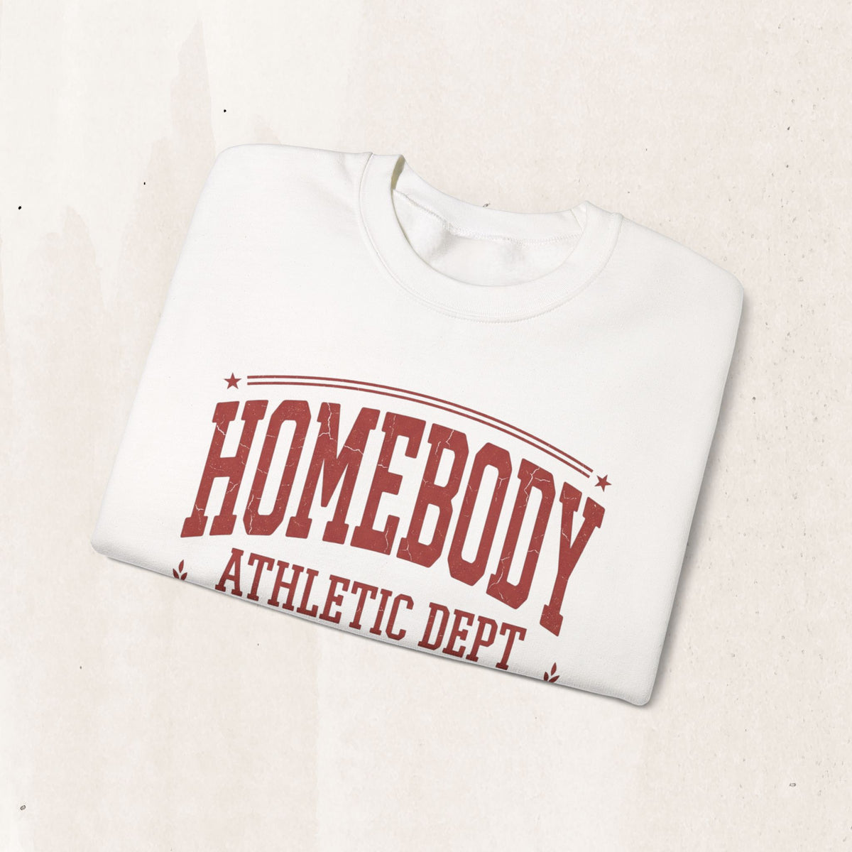 Homebody Athletic Dept Sweatshirt | Cozy Casual Homewear