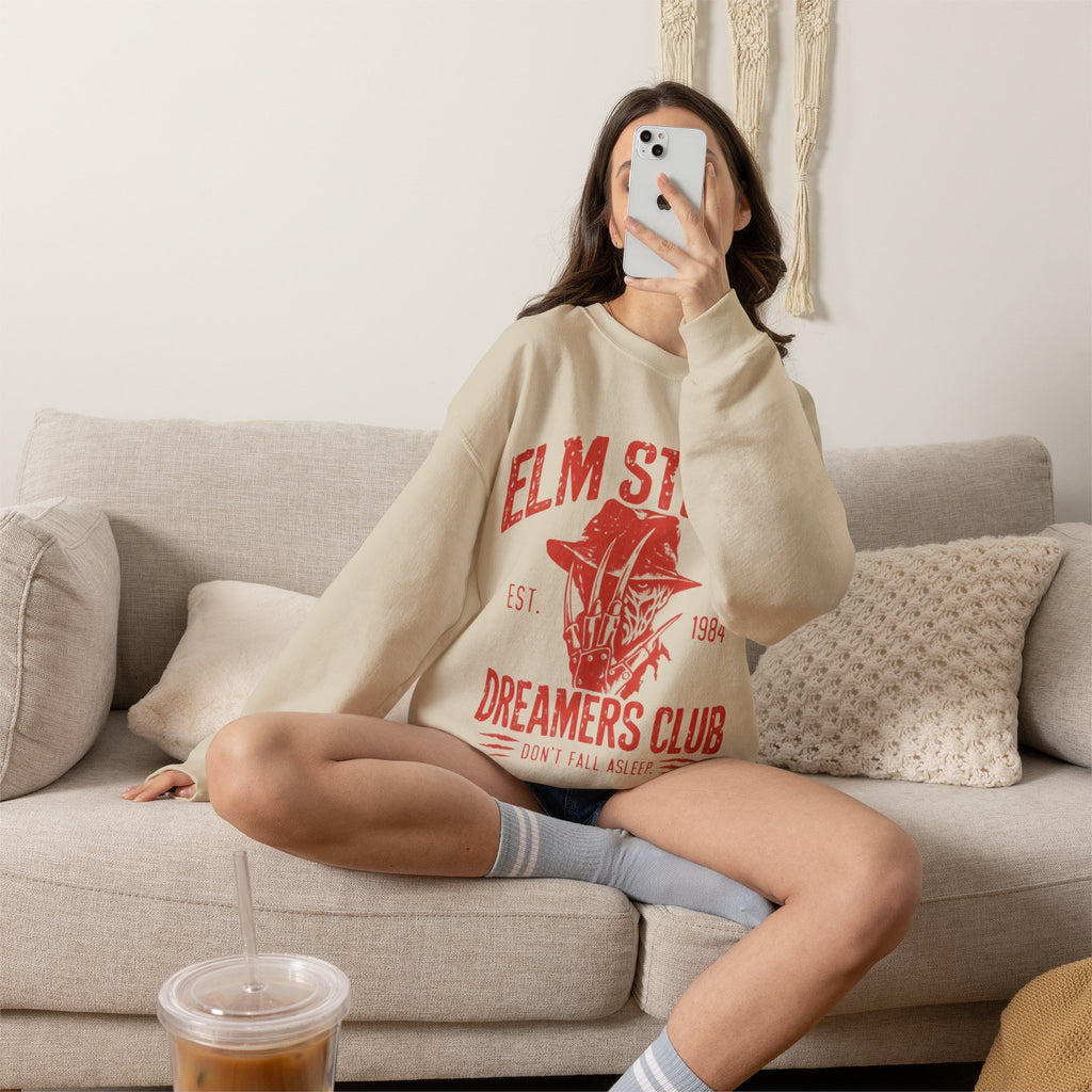 Elm Street Dreamers Club Crewneck Sweatshirt