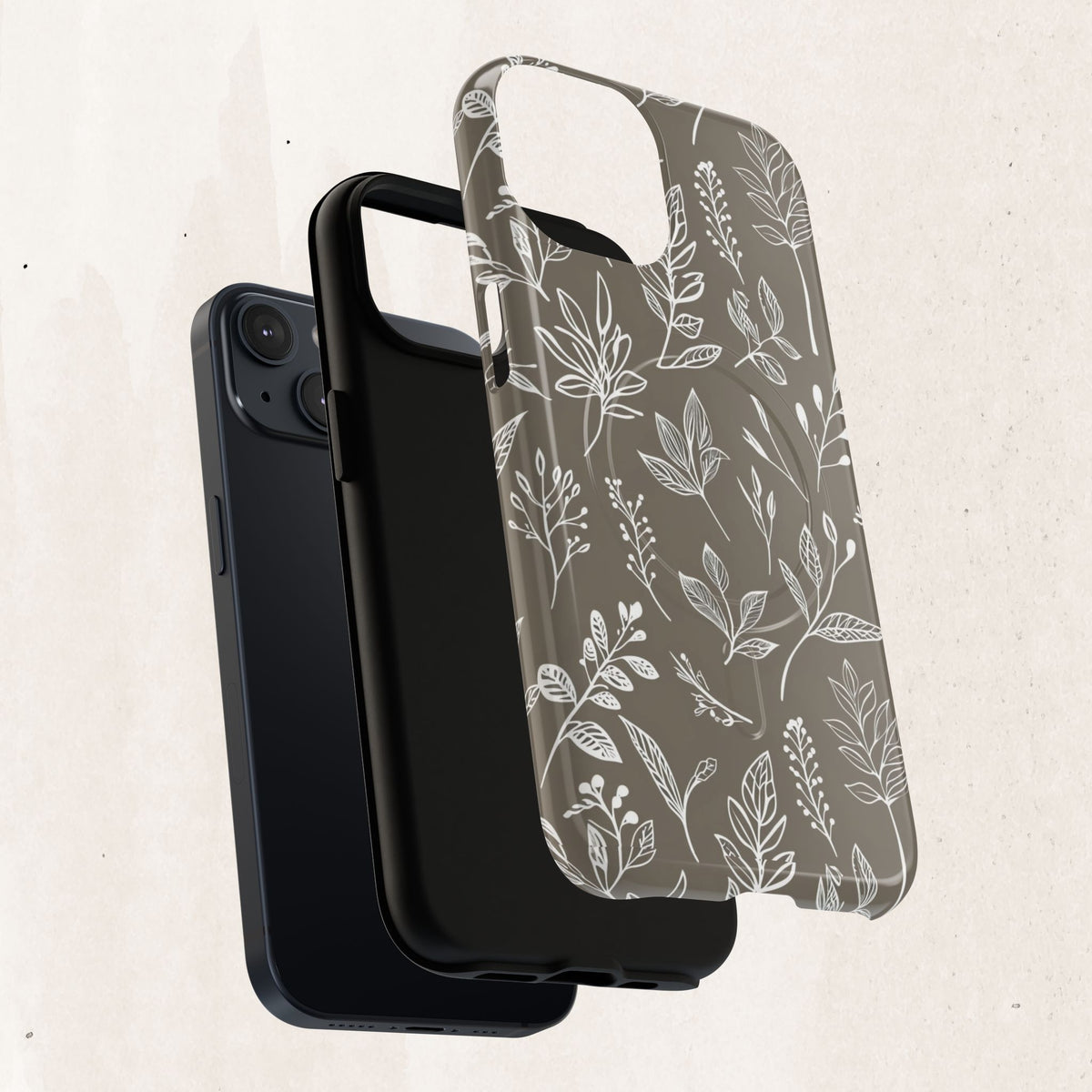 Botanical Leaf Tough Magnetic Phone Case