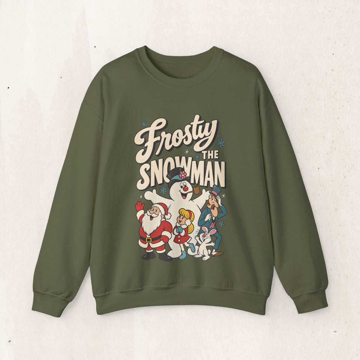 Frosty the Snowman Vintage Holiday Crewneck Sweatshirt