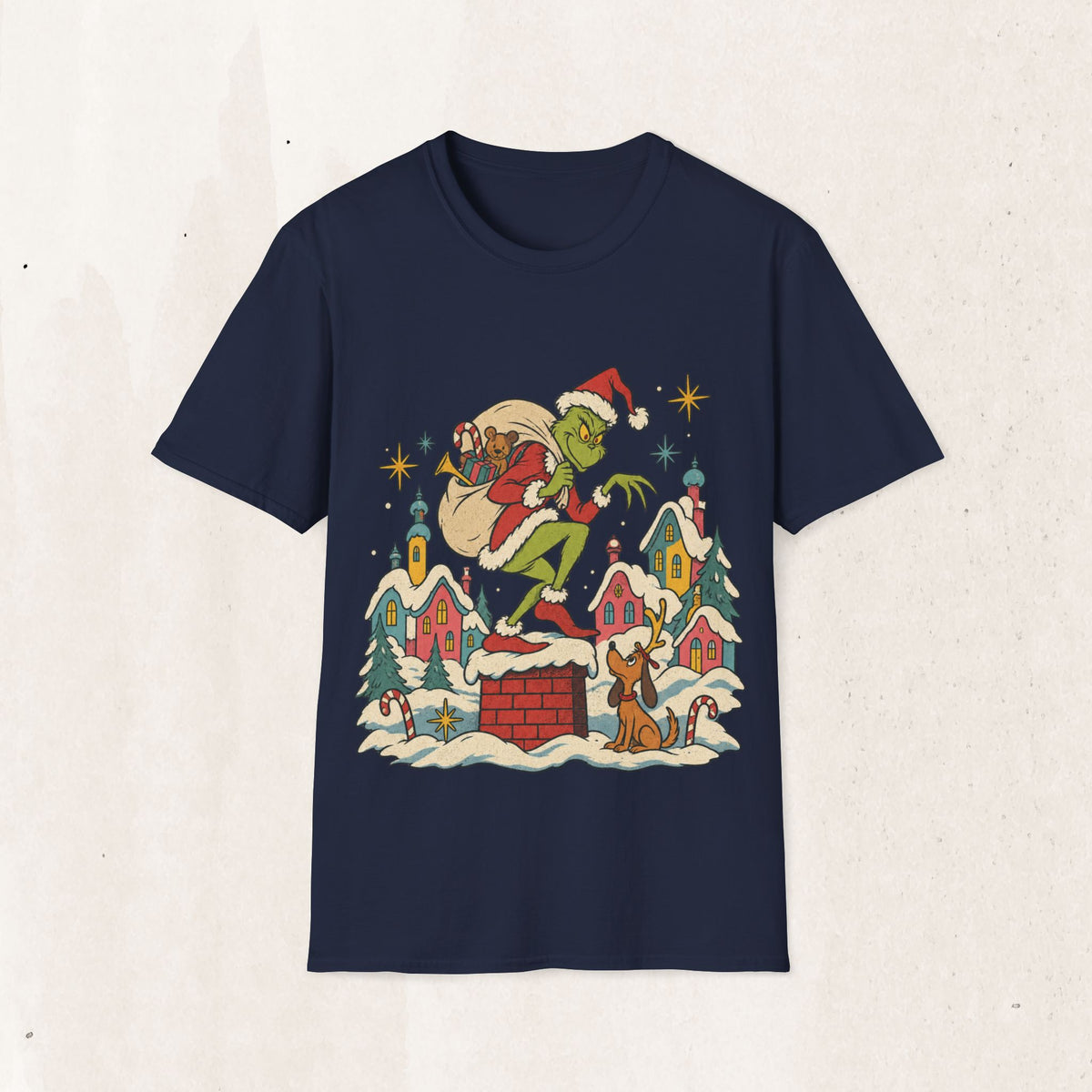 The Grinch Who Stole Christmas Graphic Tee