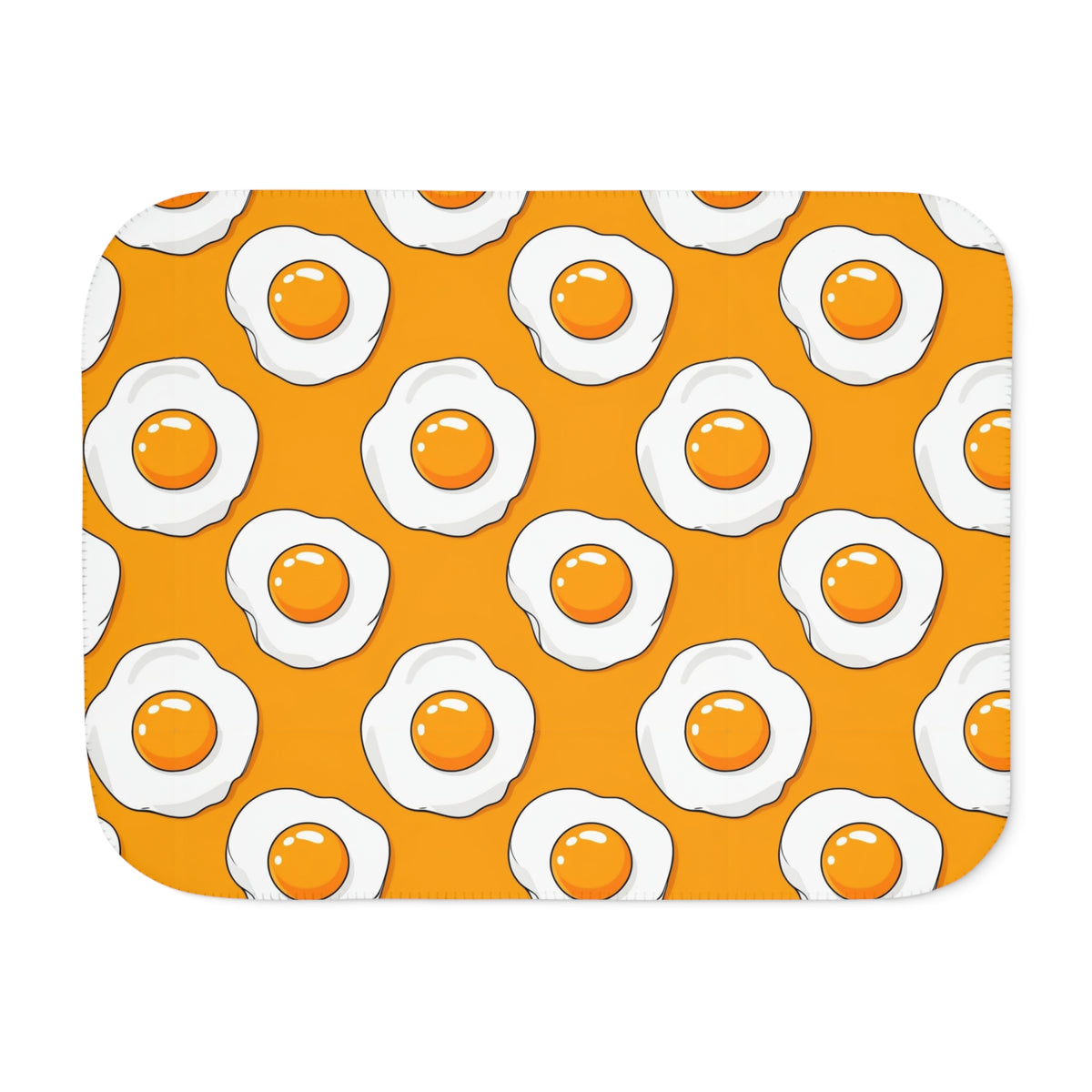 Egg Pattern Sherpa Blanket