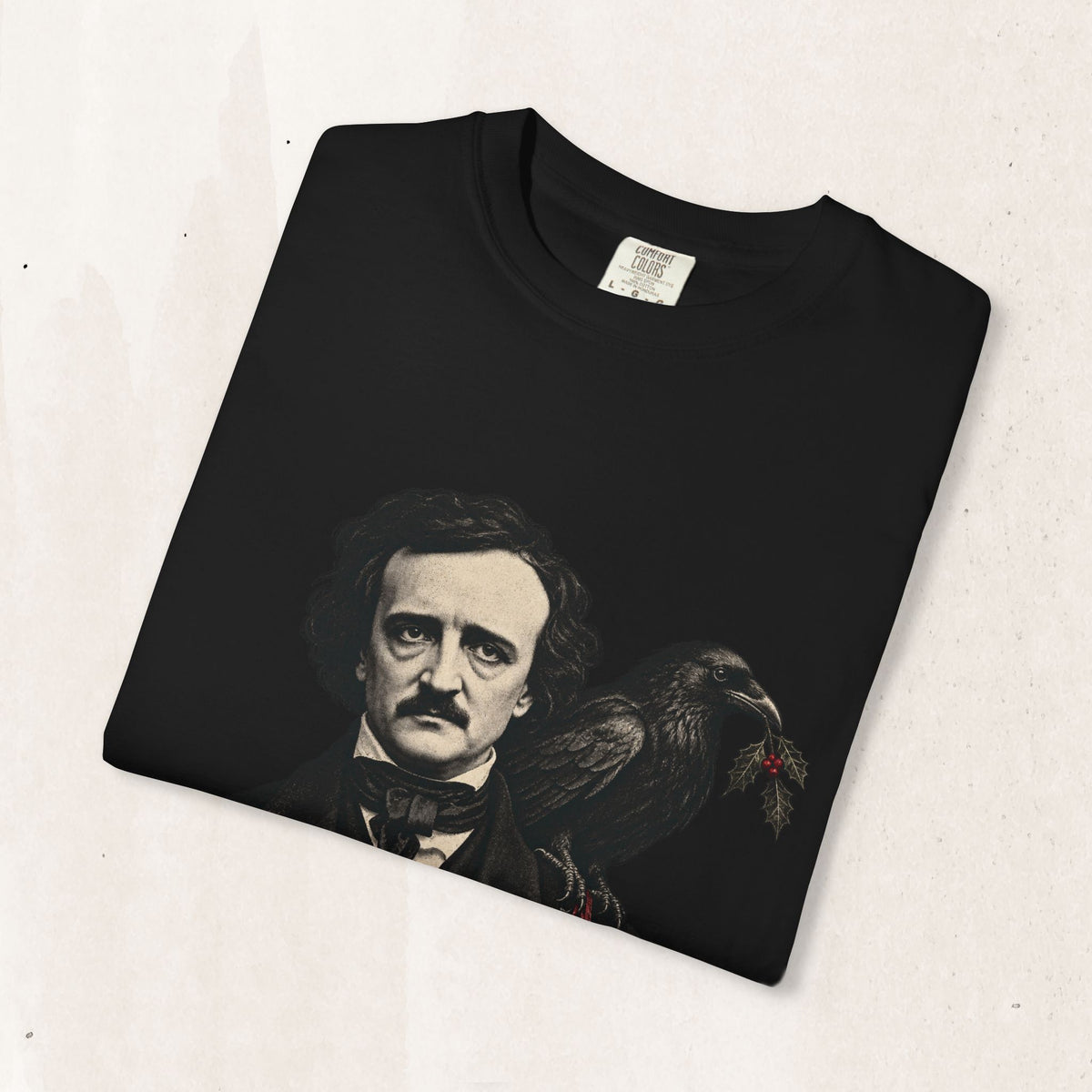 Edgar Allan Poe 'Once Upon a Midnight Dreary' Christmas Tee