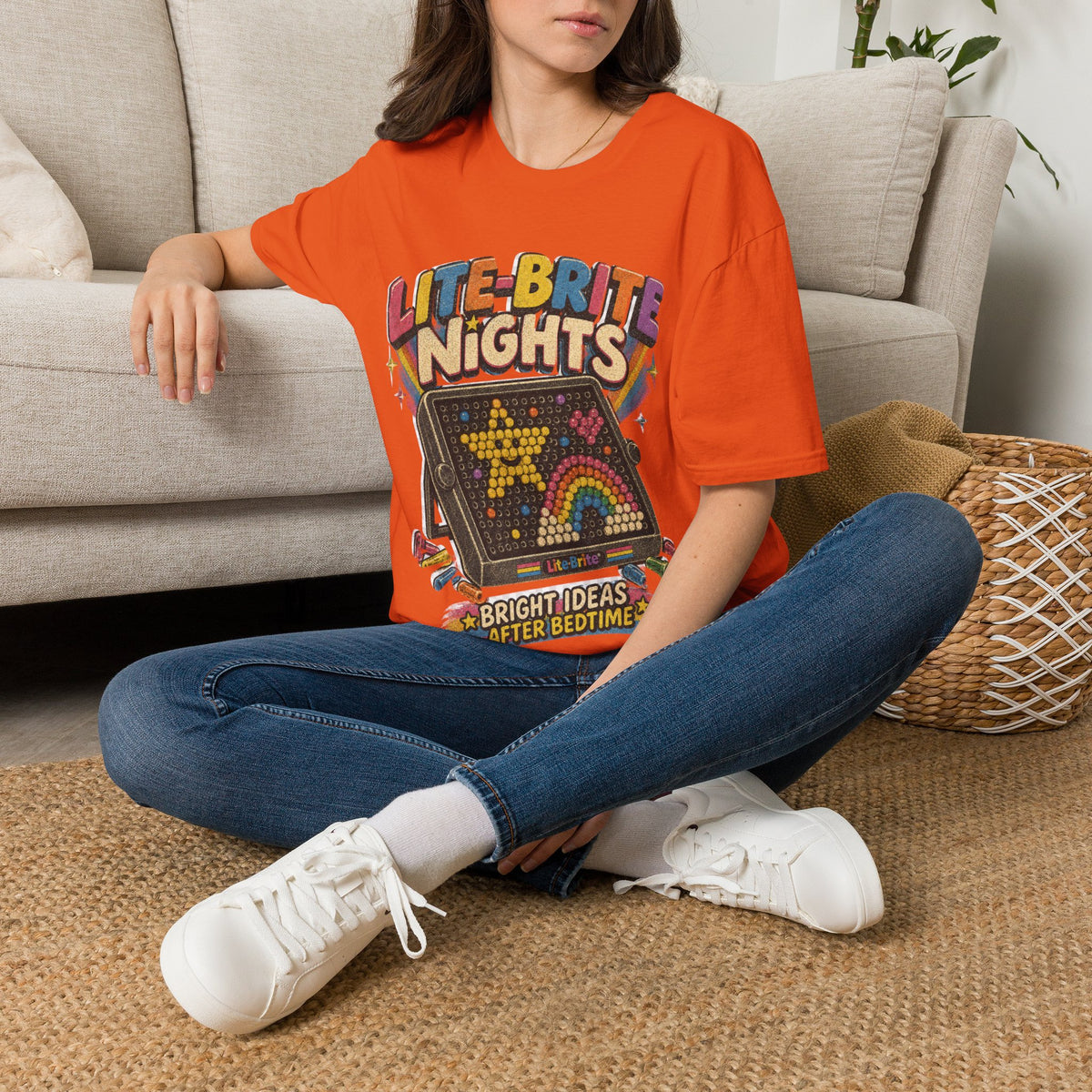 Lite-Brite Graphic Tee
