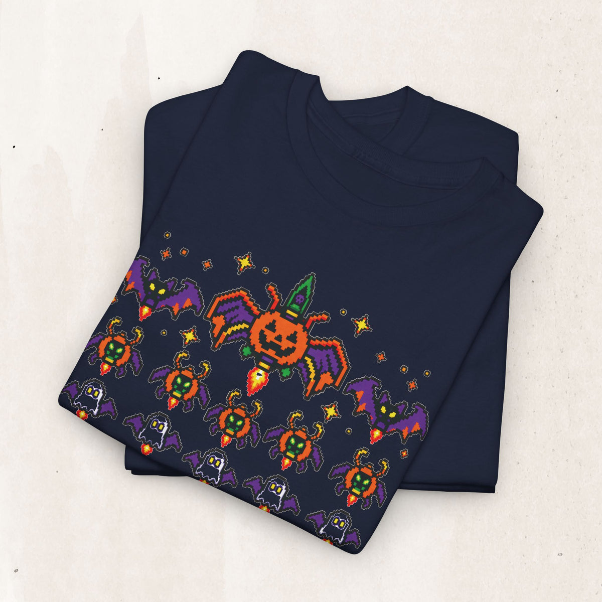 Halloween Galaga Graphic Tee