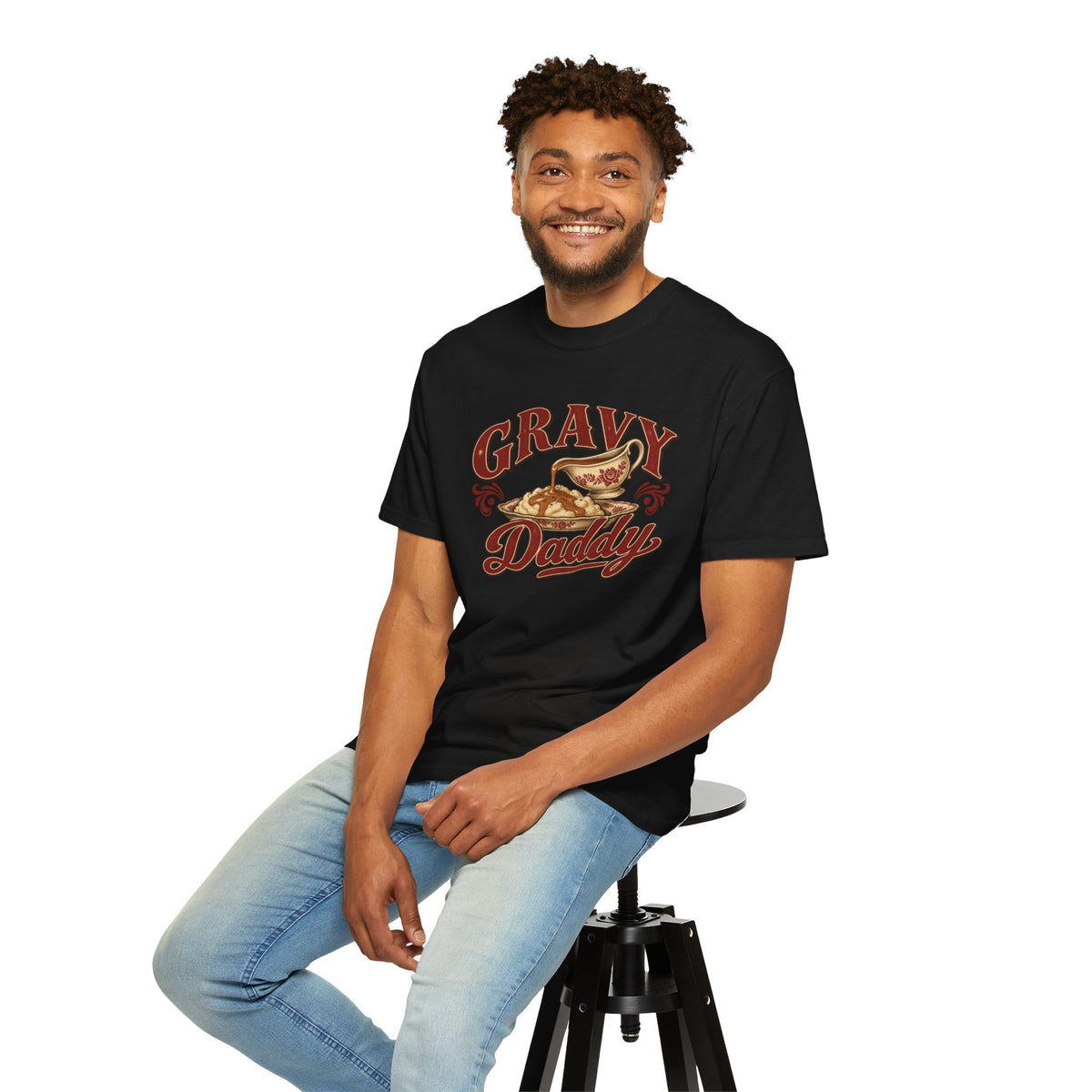 Gravy Daddy T-Shirt — Vintage Comfort Food Graphic Tee for Foodie Dads