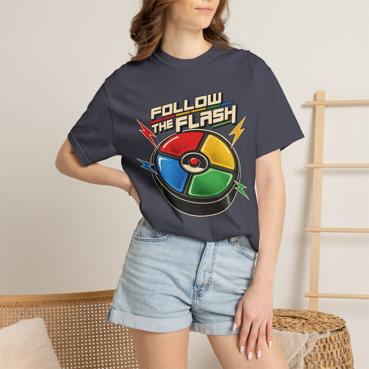 Follow The Flash Simon Graphic Tee