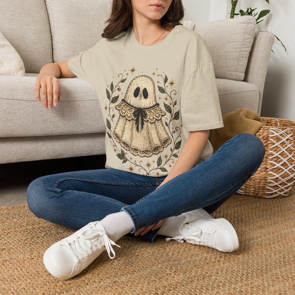 Vintage Lace Ghost Tee