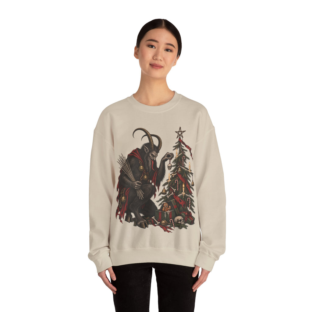 Krampus Christmas Crewneck Sweatshirt