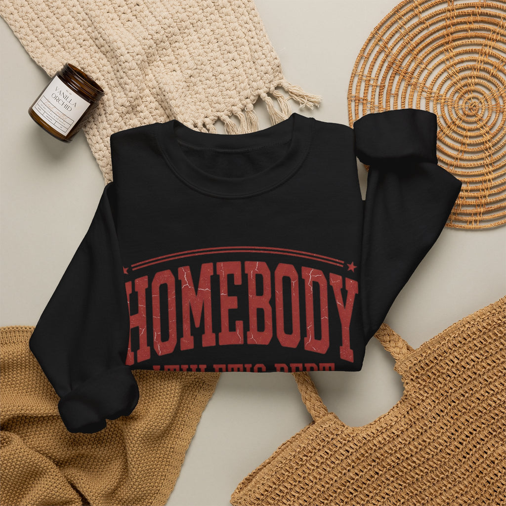 Homebody Athletic Dept Sweatshirt | Cozy Casual Homewear