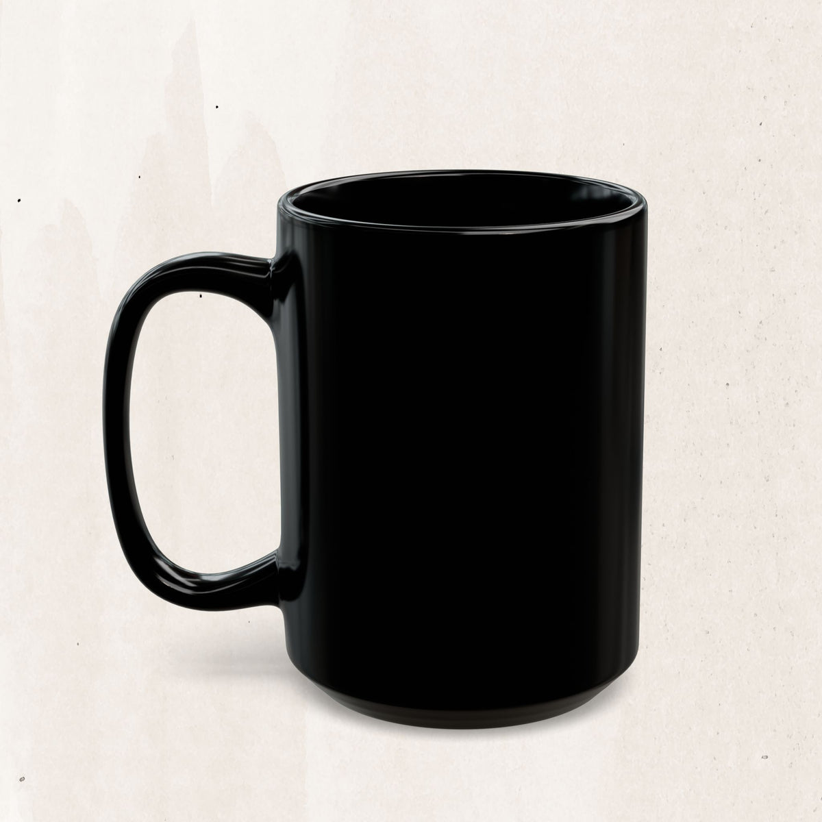 Mama Needs Coffee Black Mug