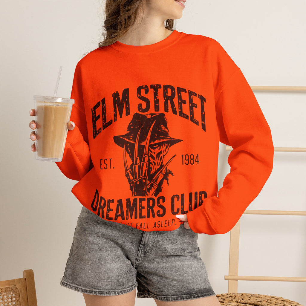 Elm Street Dreamers Club Crewneck Sweatshirt