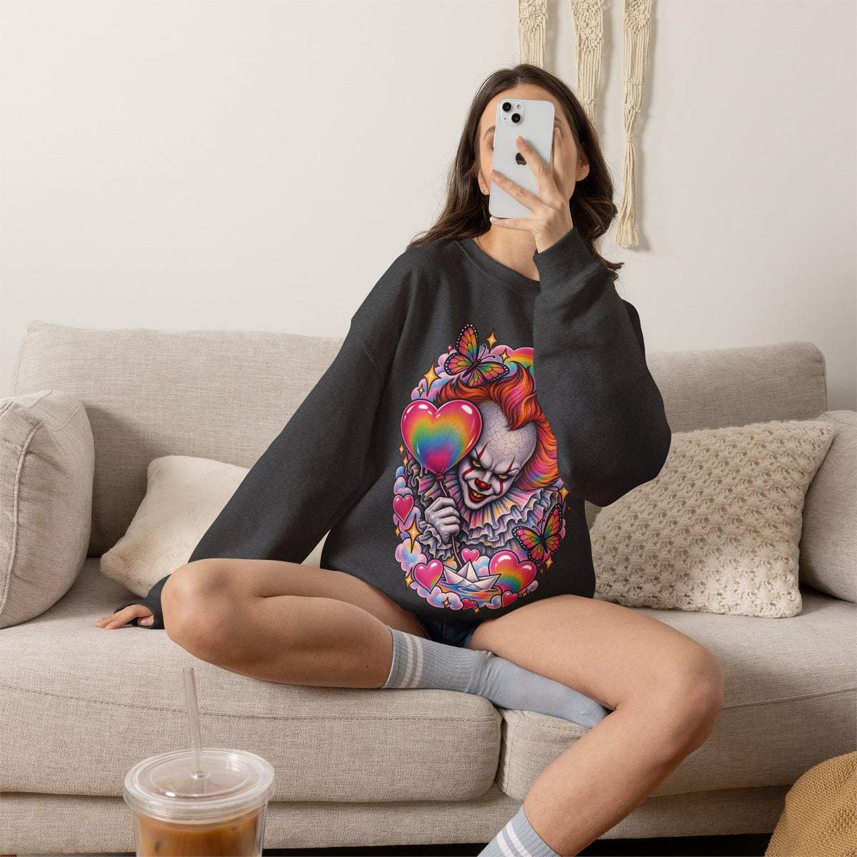 Pennywise Rainbow Crewneck Sweatshirt