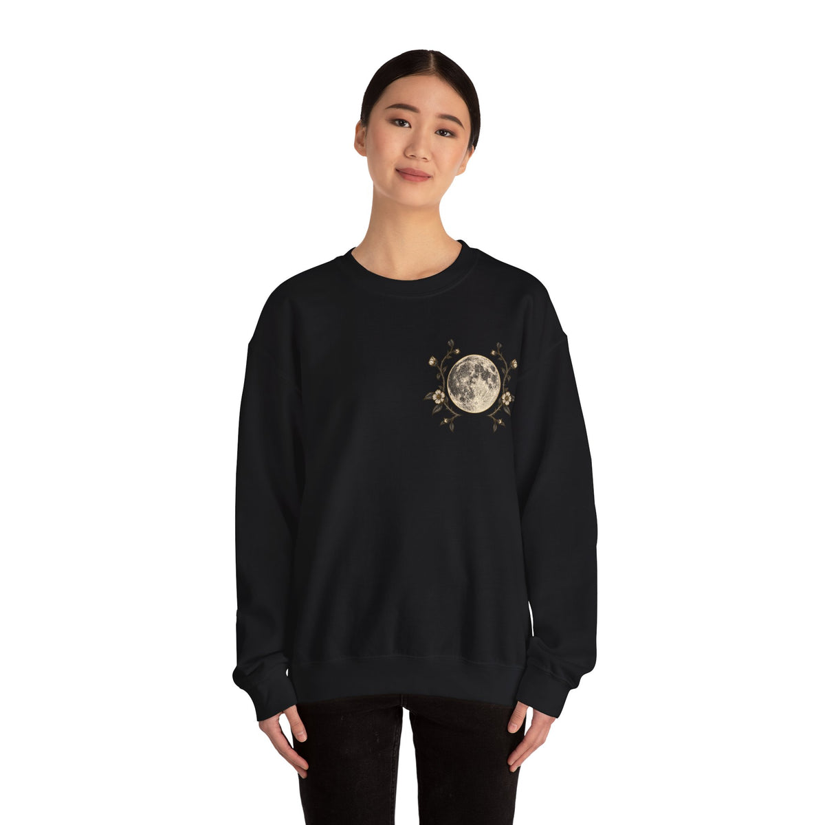 Moon Phase Crewneck Sweatshirt
