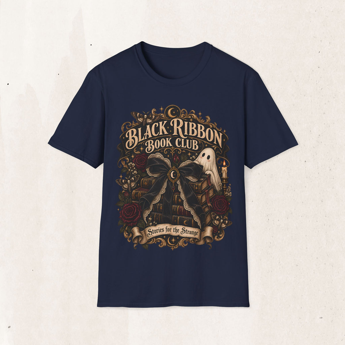 Black Ribbon Book Club Graphic Tee