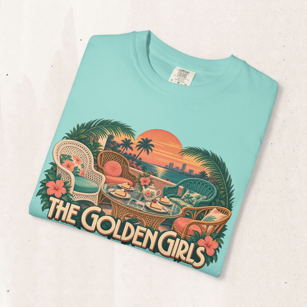 Golden Girls Retro Sunset Tee