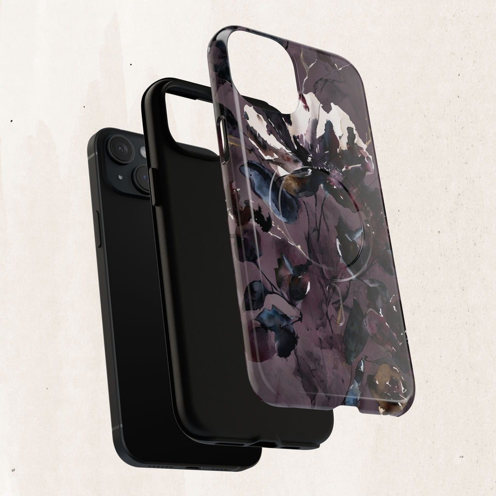 Floral Noir Magnetic Phone Case